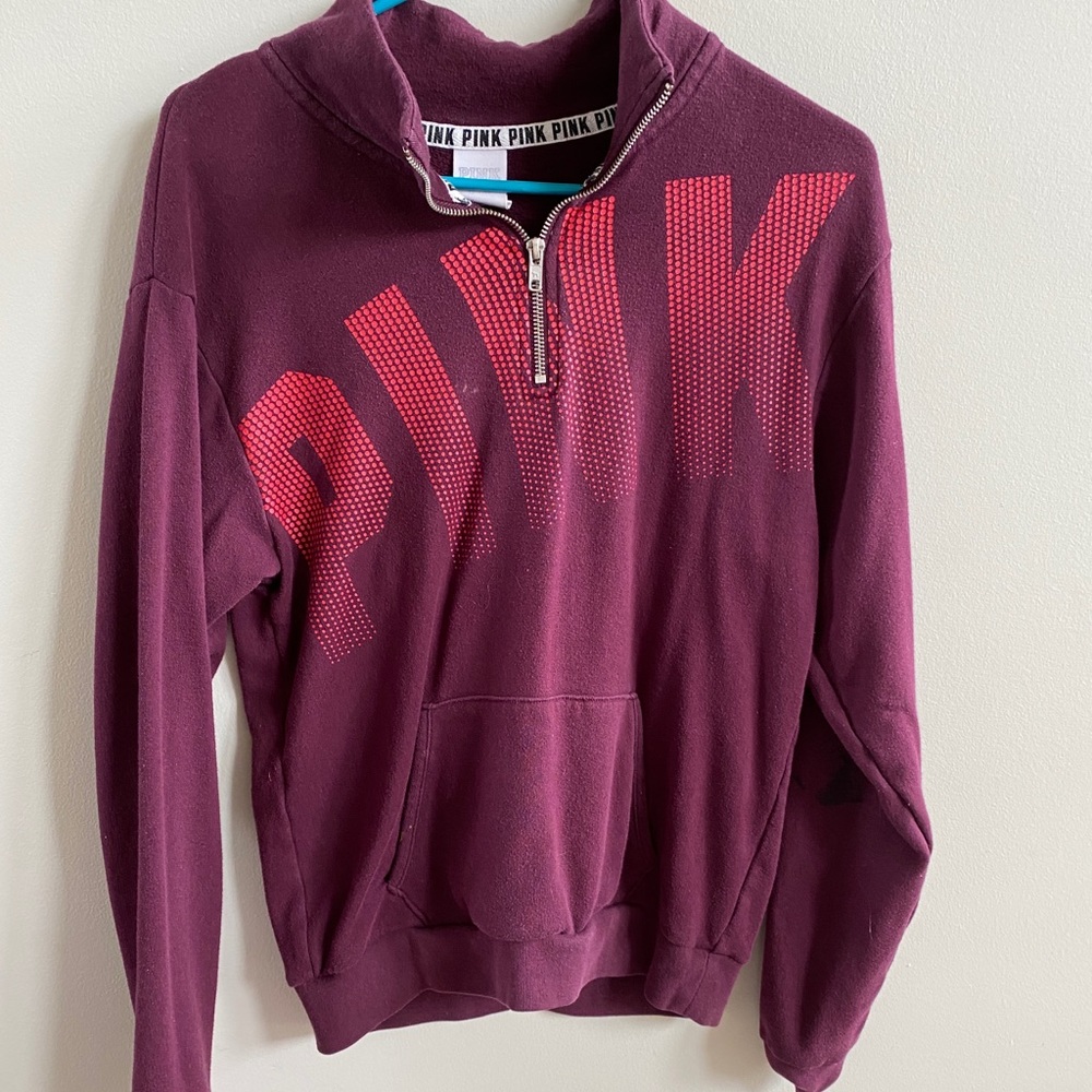 pink sweater